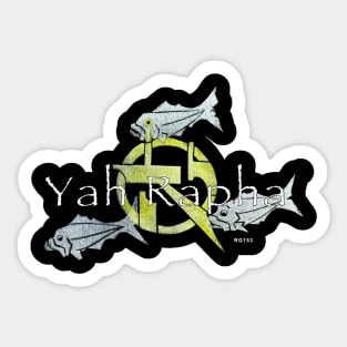 God Heals, Yah Rapha Sticker